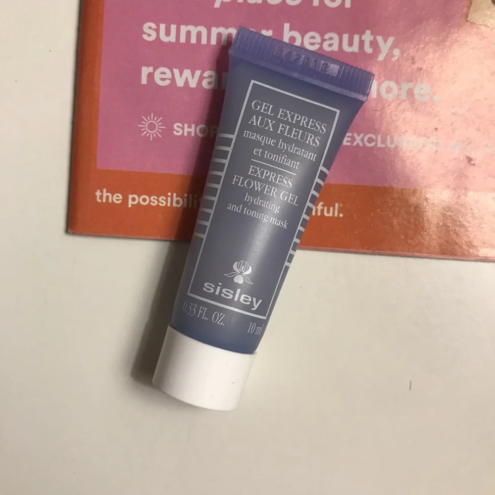 Sisley Express Flower Gel Hydrating and Toning Mask 0.33 fl.oz. 10 ml. Travel Sz